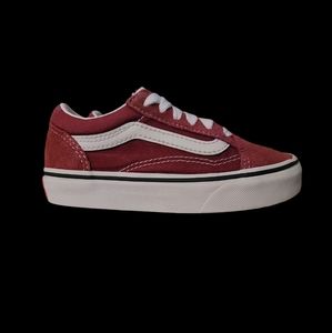 Vans shoes, burgundy, toddler size 11